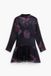 Desigual Damesjurk Lina Zwart Gebloemd Lange Mouw S