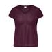 ONLY CARMAKOMA Plus Size top met glitters - donkerpaars