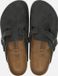 Birkenstock Boston Black narrow Fettleder Oiled Leather Heren Clogs - Zwart - Maat 42