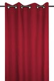 Stof LOVELY CASA Gordijn Model Nelson Rood 135 x 180 cm 100% Polyester