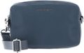 MANDARINA DUCK Mellow Leather Crossbody Camera Bag Iron petrol