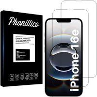 Phonillico® Gehard glas voor iPhone 16e [Pack 2]