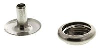 RS PRO Drukknoopaansluiting en drukknop, 10 mm stekkerdoos volgens EN 61340-5-1, verpakking van 100 stuks