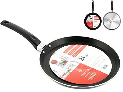 Home Maitre Crepiera - 24 cm - Zwart