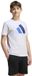 Adidas T-shirt à manches courtes en coton pour enfants unisexe 11-12 ans gris clair