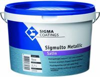 Sigma Sigmulto Metallic Satin - 27 liter - Zilver