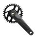 SHIMANO Deore FC-M6200 32T 12-speed Crankset, 170mm, 55mm Chainline, Black