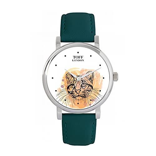 Toff London Ocelot aquarel horloge - 5059656797968