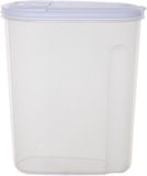 Whitefurze Voedselcontainer strooibus - transparant - 3 liter - kunststof - 20 x 10 x 24 cm