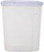 Whitefurze Voedselcontainer strooibus - transparant - 3 liter - kunststof - 20 x 10 x 24 cm