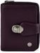 Greenburry Sponsachtig portefeuille leer 9 cm - Dames - Staand formaat - paars