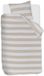 Riviera Maison Striped kussensloop - Zand - 60x70