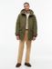 Tommy Hilfiger Parka Heren M Polyester Katoen Dons Groen