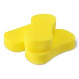Amazon Basics Jumbo Sponzen voor Autoreiniging, Was en Raamreiniging, Geel, Set van 3