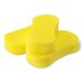 Amazon Basics Jumbo Sponzen voor Autoreiniging, Was en Raamreiniging, Geel, Set van 3