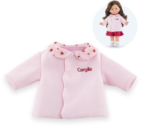 Corolle Poppenjas Hartjes Roze 36cm