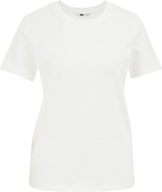 WE Fashion Dames T-shirt Off-white Katoen XL