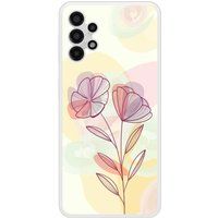 Samsung Bedrukt siliconen hoesje compatibel met Galaxy A13 4G Floral