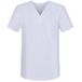 Misemiya - Werkkleding Unisex COL PIC korte mouwen medische unisex - Ref.817, wit 68