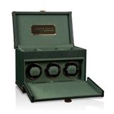 Heisse & Söhne - 70019-233.56 - Horlogeopwinder - voor 3 horloges - Verne 3 - Groen