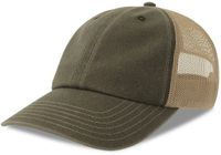Atlantis Headwear Atlantis Trucker Pet Teon Olijf / Kaki Unisex Katoen/Polyester