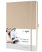 SIGEL CO641 Notizbuch Conceptum, ca. A4, liniert, Hardcover, beige