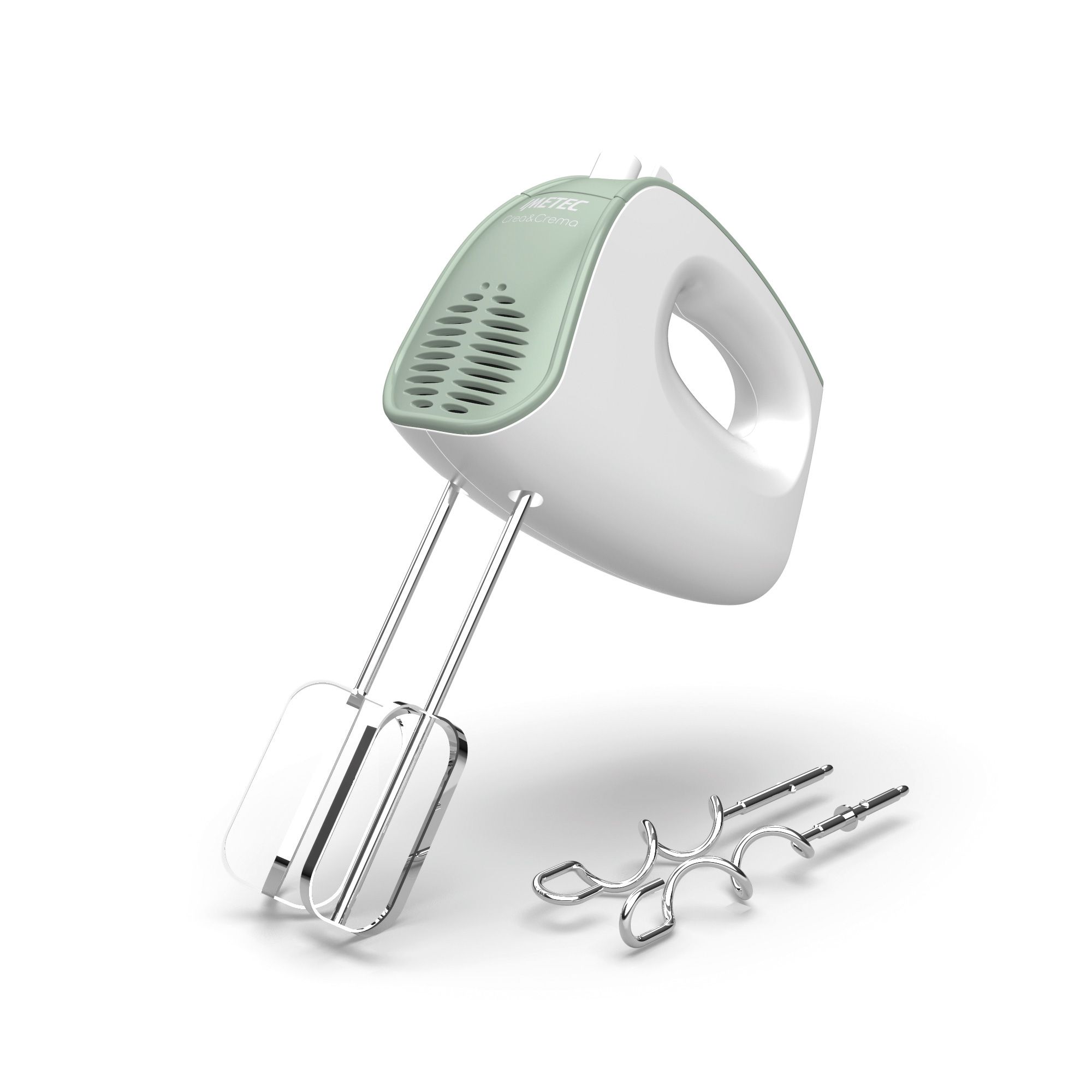 Imetec Crea&Crema Handmixer - 500W - Groen/Wit