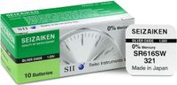 Seiko SR616SW - 321 Horloge Batterij - 10 Stuks
