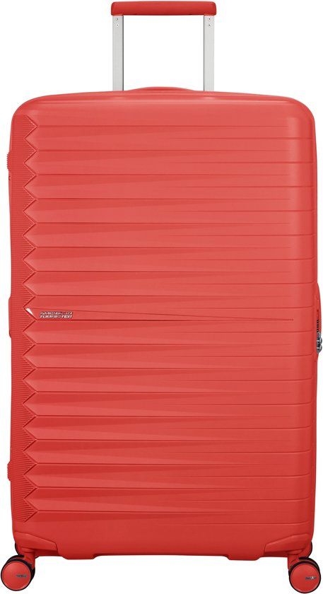 American Tourister FastForward Spinner (4 wielen) 78 cm - Uitbreidbaar - Sunset Coral