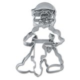 Staedter Werknemer Vorm Cookie Cutter, Zilver