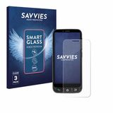 Savvies 3 Stuks Screenprotector - Geschikt voor SPC Zeus 4G Pro - Glas Transparant