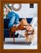 HAES DECO Houten fotolijst Avignon donkerbruin voor 1 foto formaat 15x20 - SP14920