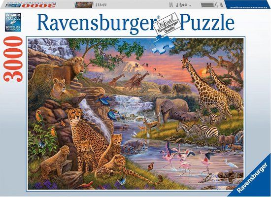 Ravensburger Dierenrijk Legpuzzel - 3000 stukjes - Multicolor