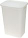 Benson Panier à linge - rotin - avec couvercle - blanc - 60 litres - 33 x 44 x 60 cm - plastique