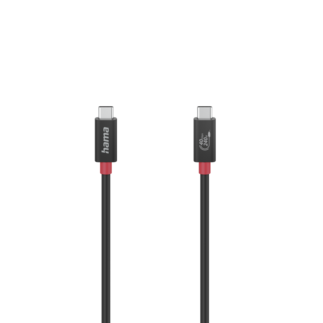 Hama 00200779 USB-kabel - 1 m - Zwart