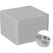 TRU COMPONENTS TC-9065508 Outdoorbehuizing 122 x 120 x 85 Polycarbonaat Grijs-wit (RAL 7035) 1 stuk(s)
