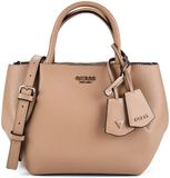 GUESS Amorette Girlfriend Satchel Handtas Beige Taupe