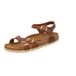 Birkenstock Kumba Cognac Waxy Leather Dames Sandaal
