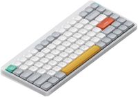 Nuphy Air75 V2 Sans fil Mécanique Clavier - Cowberry Switches (Linear) - QMK/VIA - 75% Layout - Blanc (Ionic White)