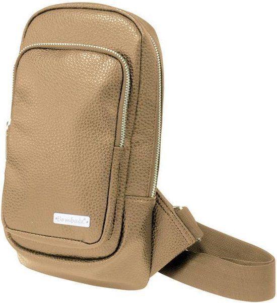 Bombata CLASSIC Sling Pack Schoudertas Taupe Polyester