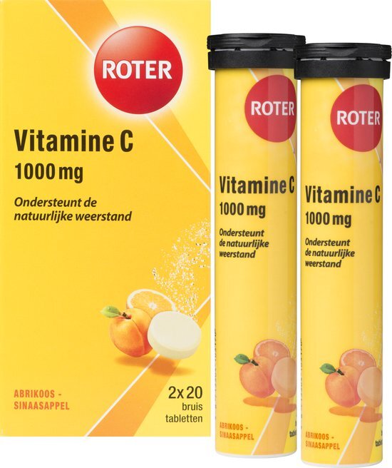 Roter Vitamine C 1000mg Bruistabletten 40st