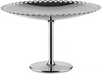 Alessi Edges plat op voet H14.4cm D23.9cm inox