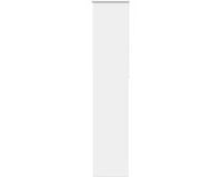 vidaXL Rolgordijn verduisterend 60x210cm wit