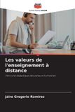 Les Editions Notre Savoir Les valeurs de l'enseignement à distance Paperback