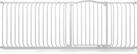 Safetots Klemhekje met Gebogen Bovenkant, 207cm - 216cm, Mat Wit