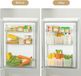 Unyqoos Boîte d'organisation de réfrigérateur - Set de 3 boîtes de rangement en plastique transparent