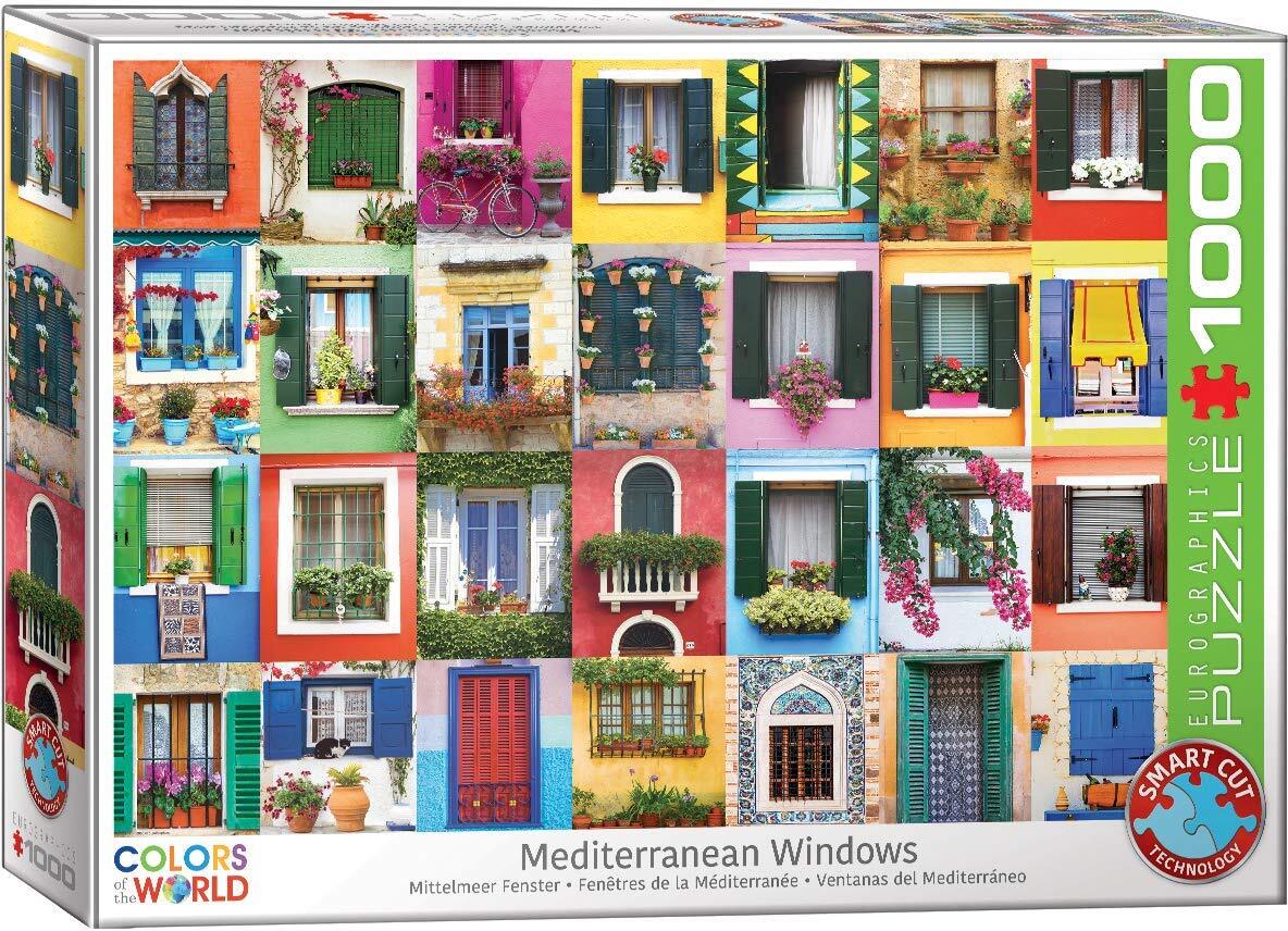 Eurographics 6000–5350 Mediterrane Windows 1000 delen puzzel