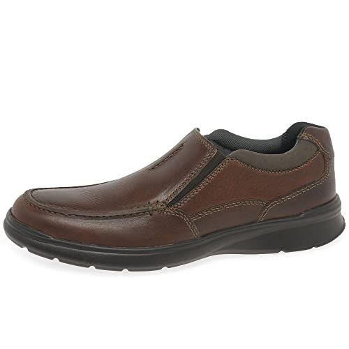 Clarks Cotrell Free Mens Tobacco Leather, 9