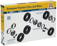 Italeri Modelbouwpakket Vrachtwagens - 3909 European Tractors Tyres and Rims Plastic - 1:24
