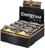 Crown Sport Nutrition Barre énergétique Banane Choc 12 Unités